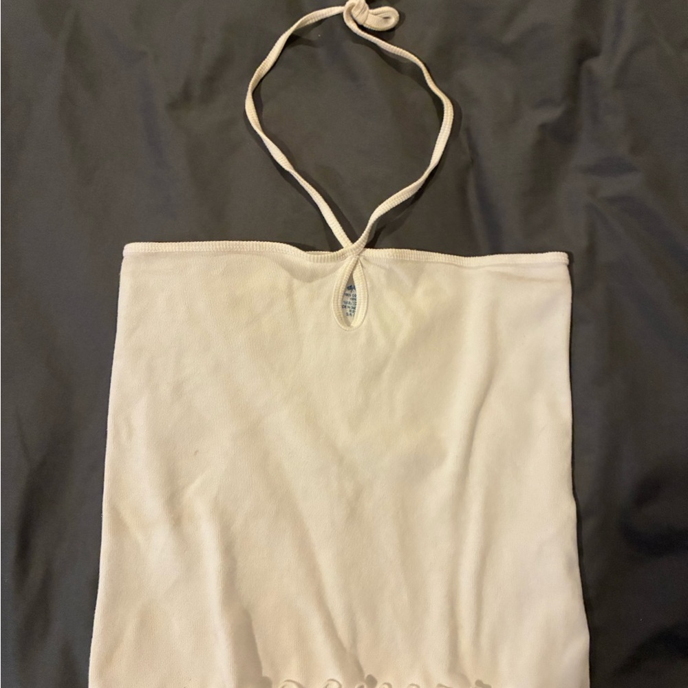 Assorted tops by Brandy Melville - floral, white and sage green - Picture 3 of 8
